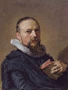 Frans Hals Samuel Ampzing Germany oil painting artist